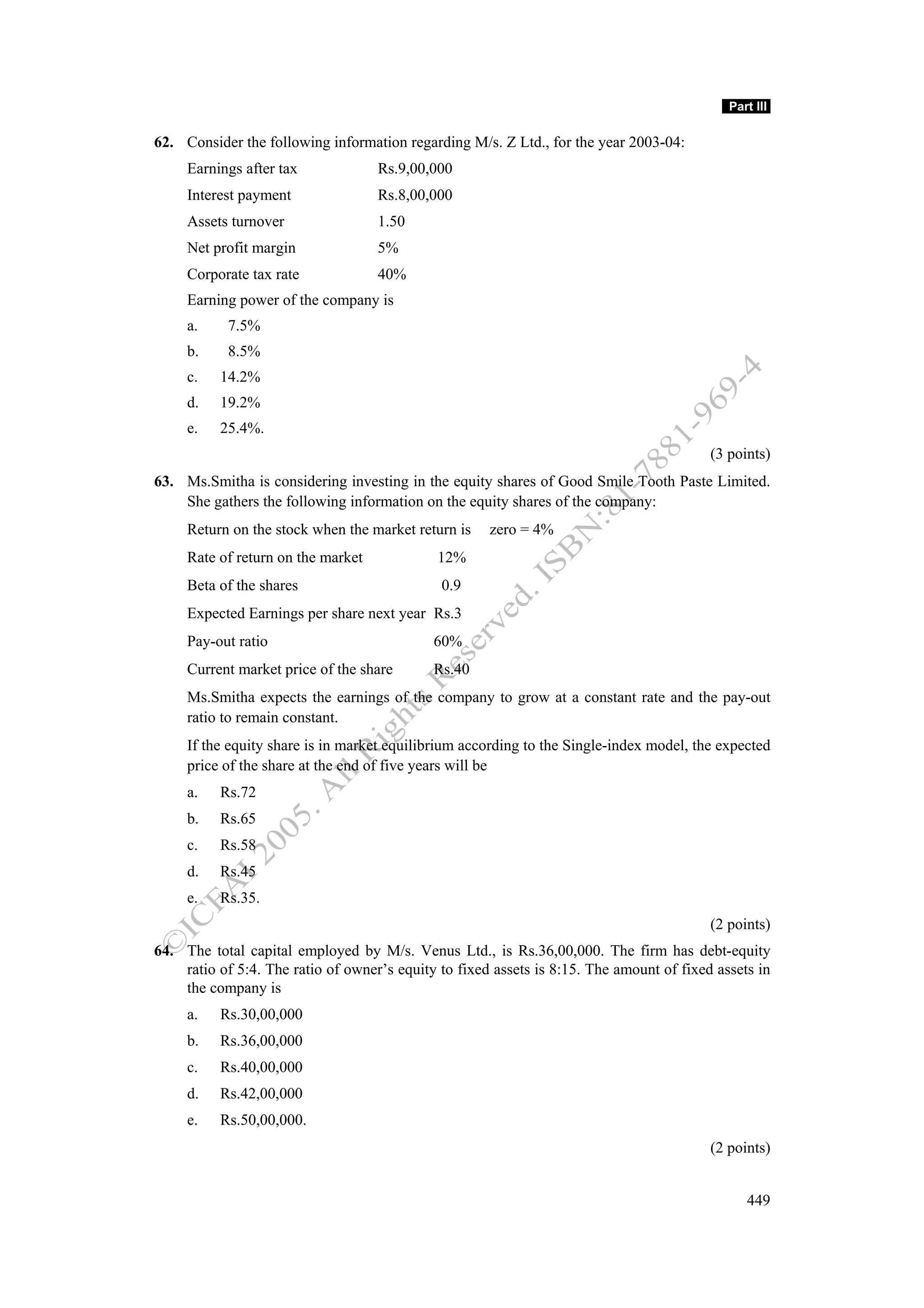 Financial management work book
