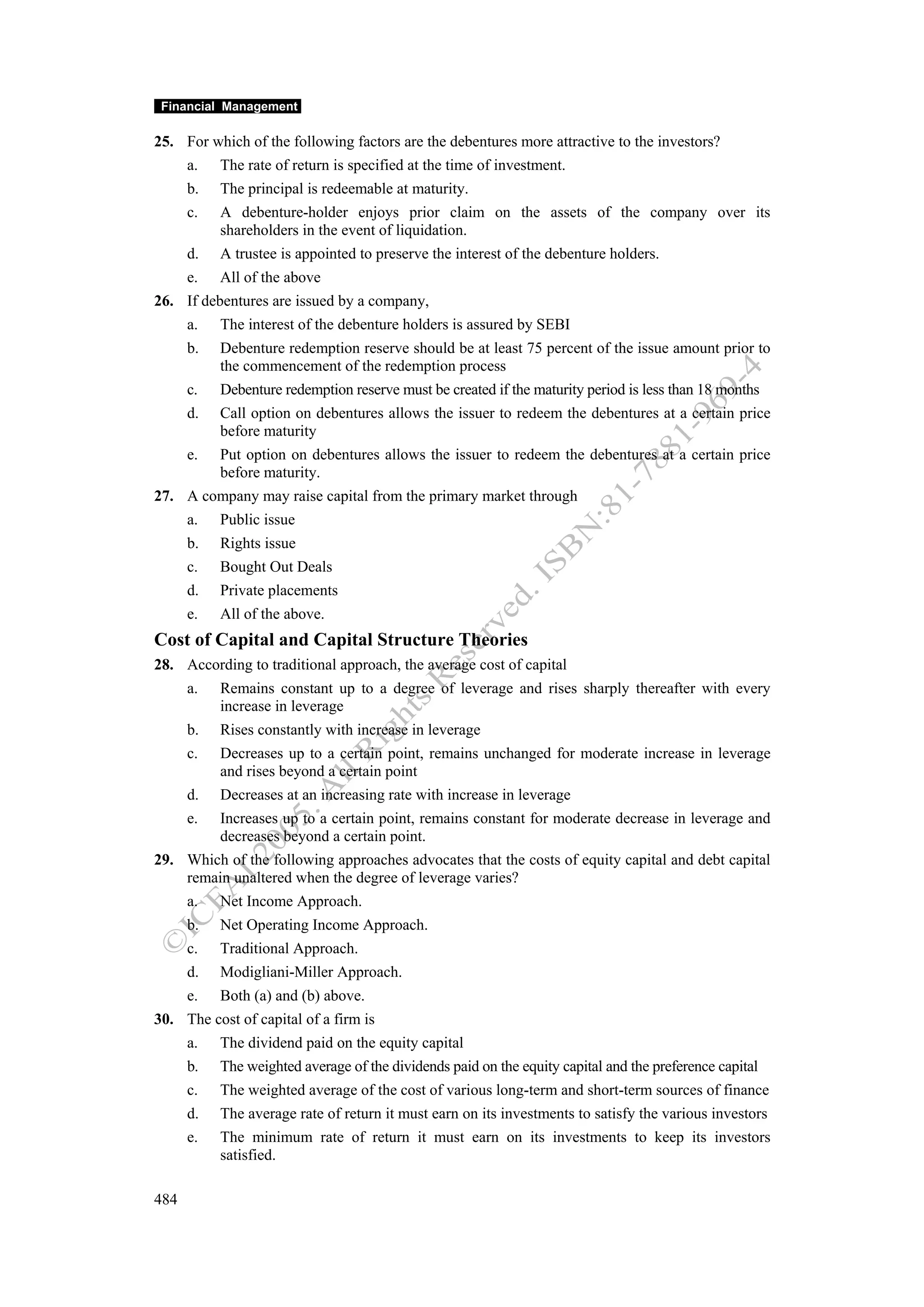 Financial management work book