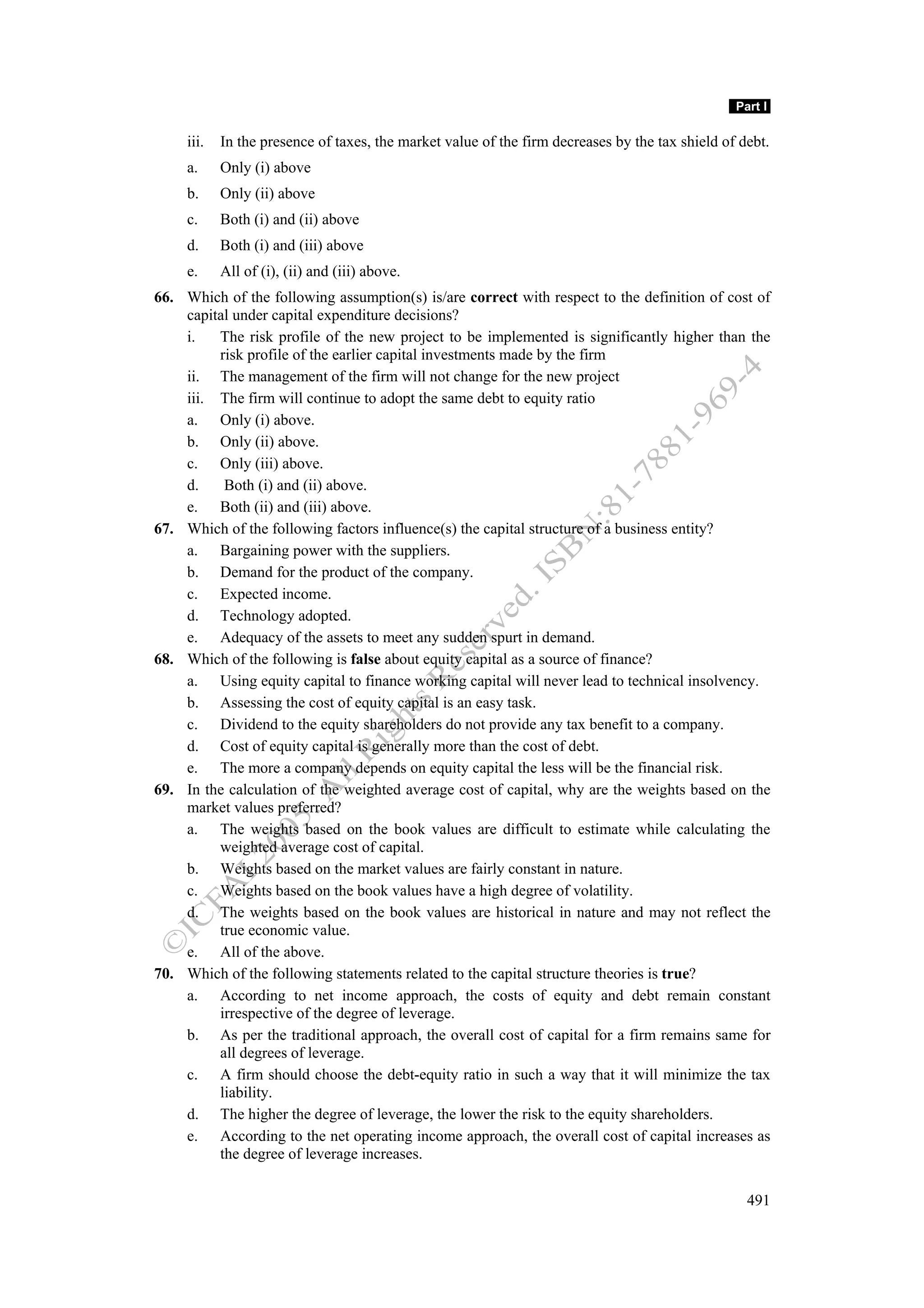 Financial management work book