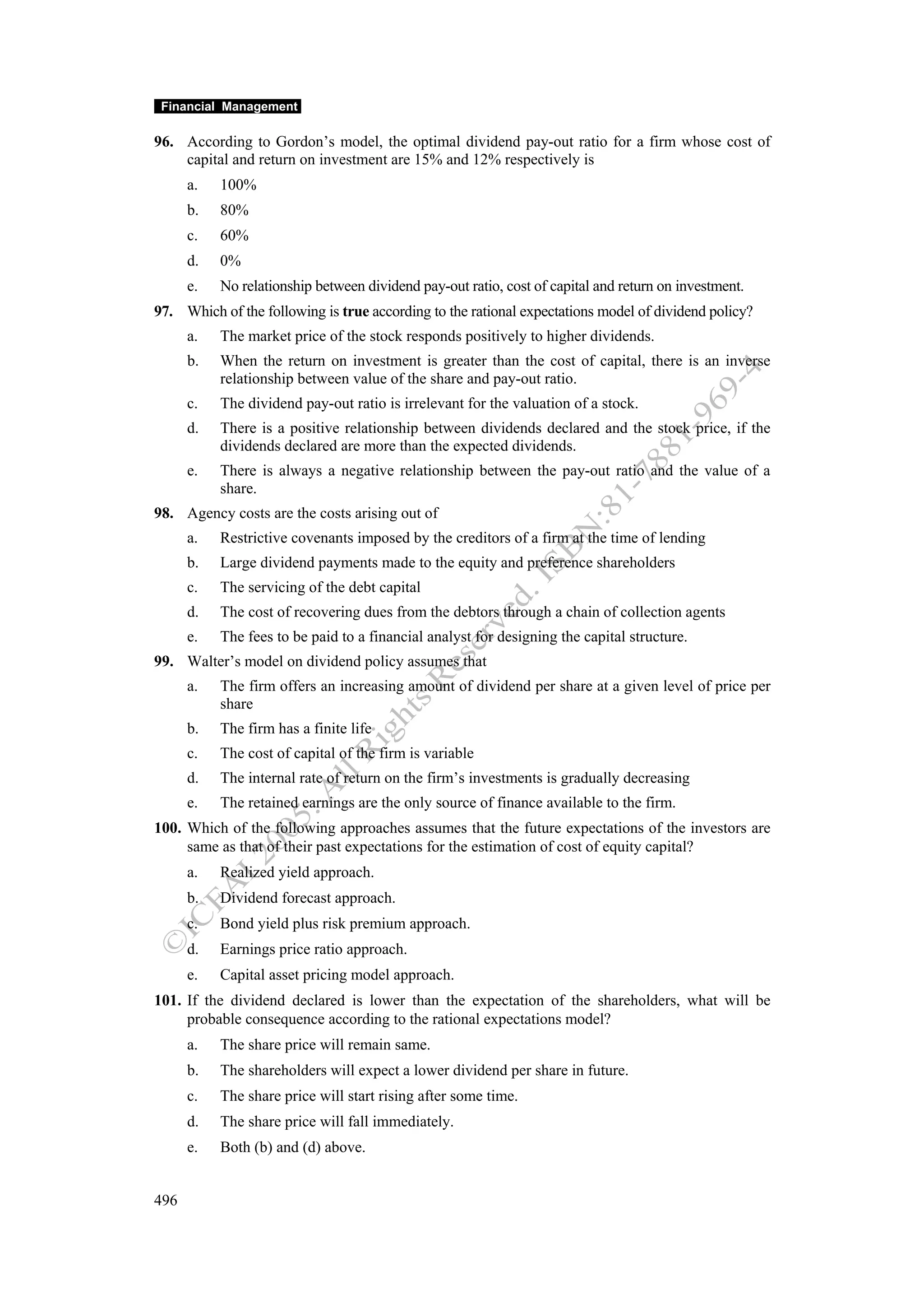 Financial management work book