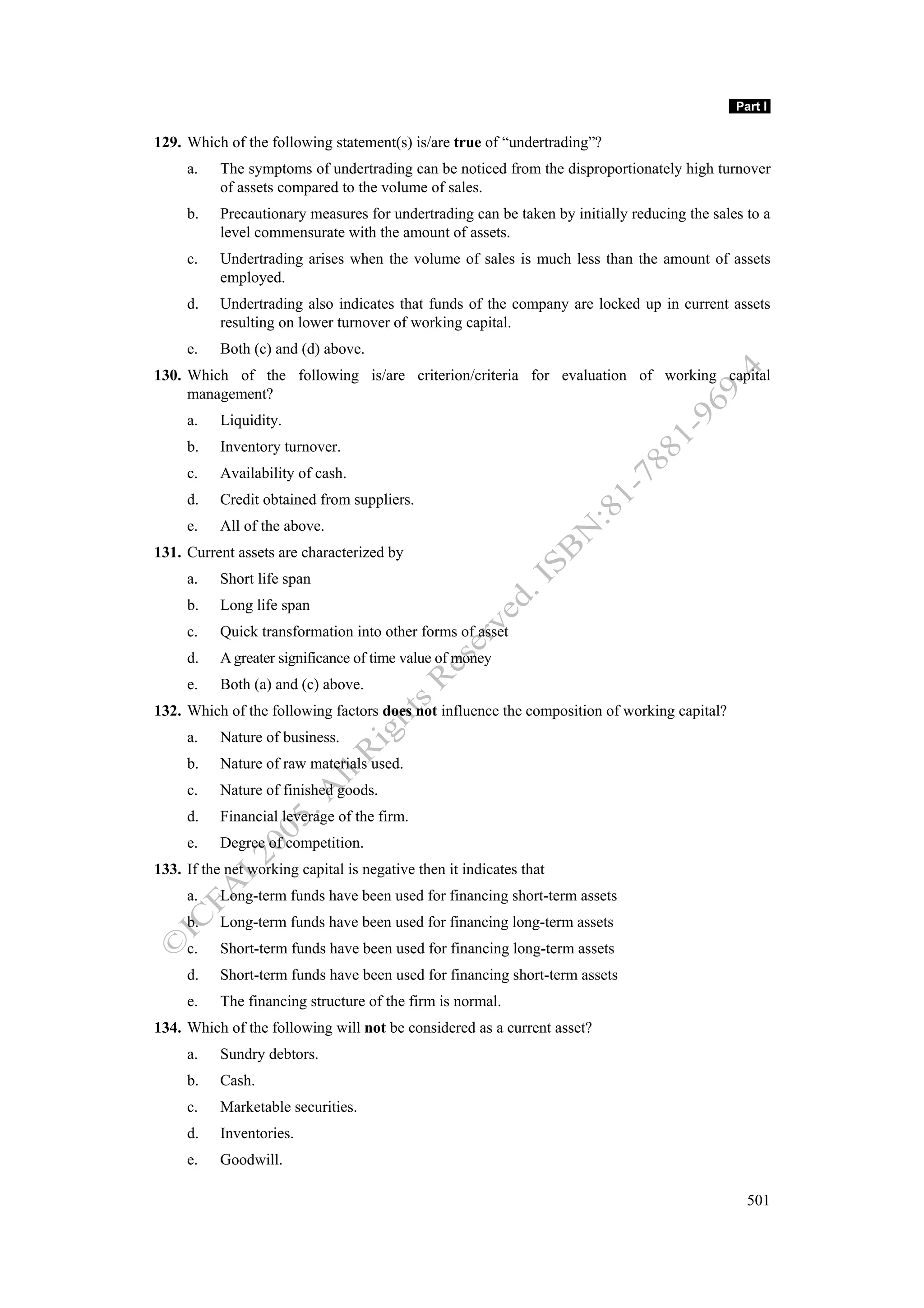 Financial management work book