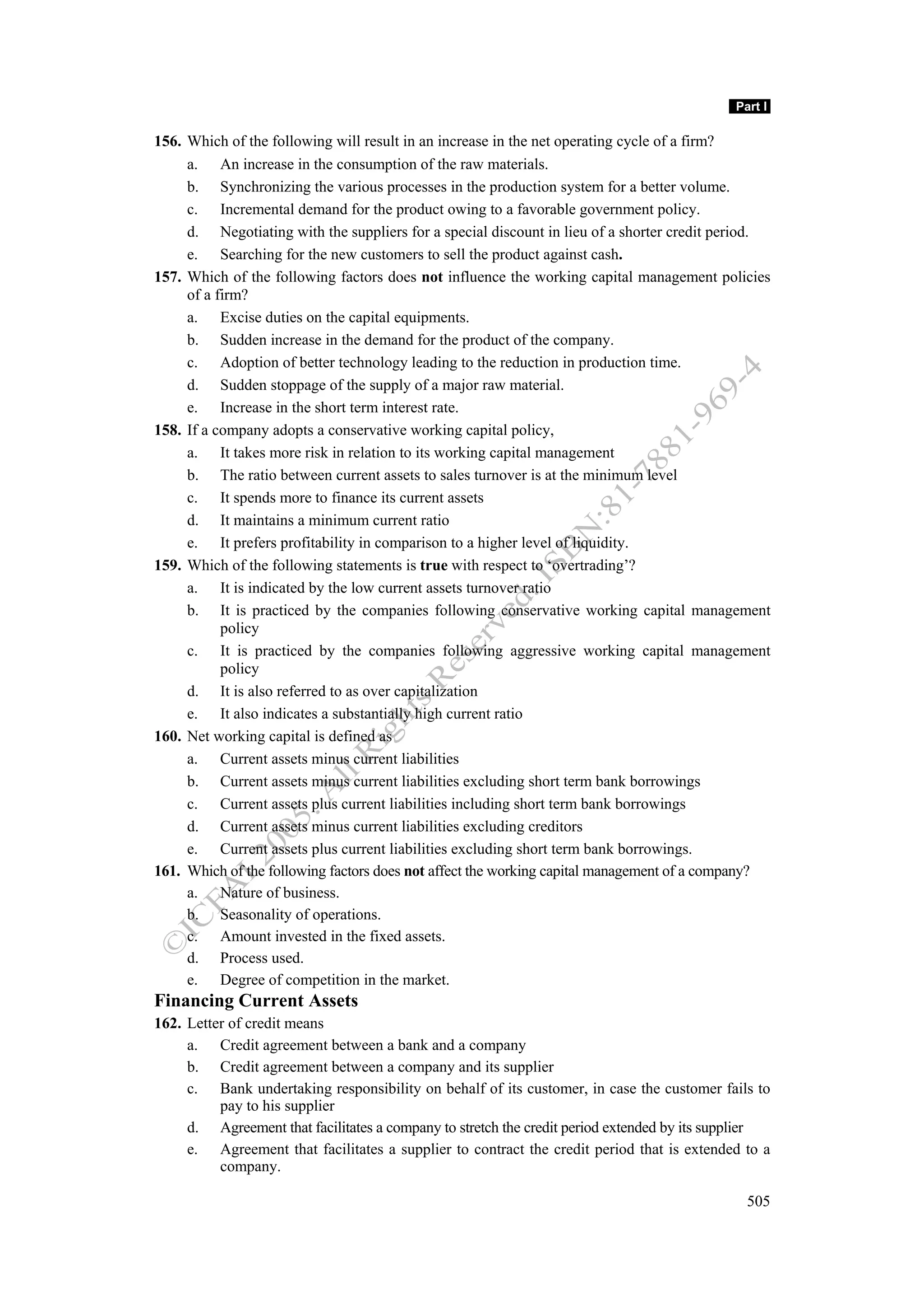 Financial management work book