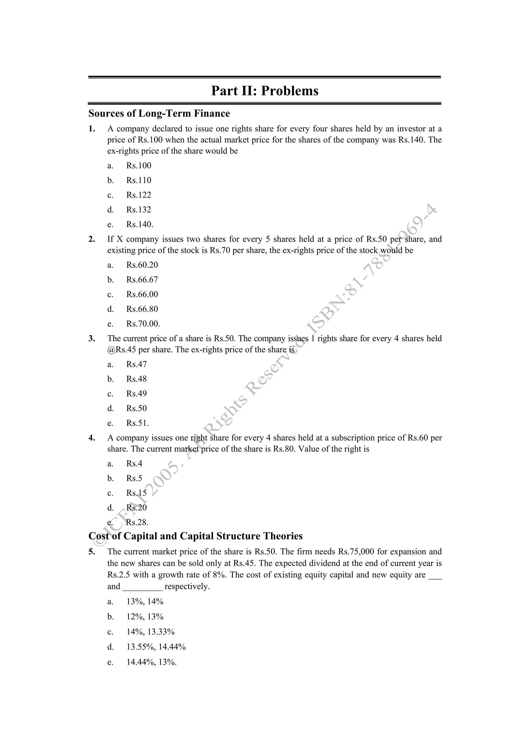 Financial management work book
