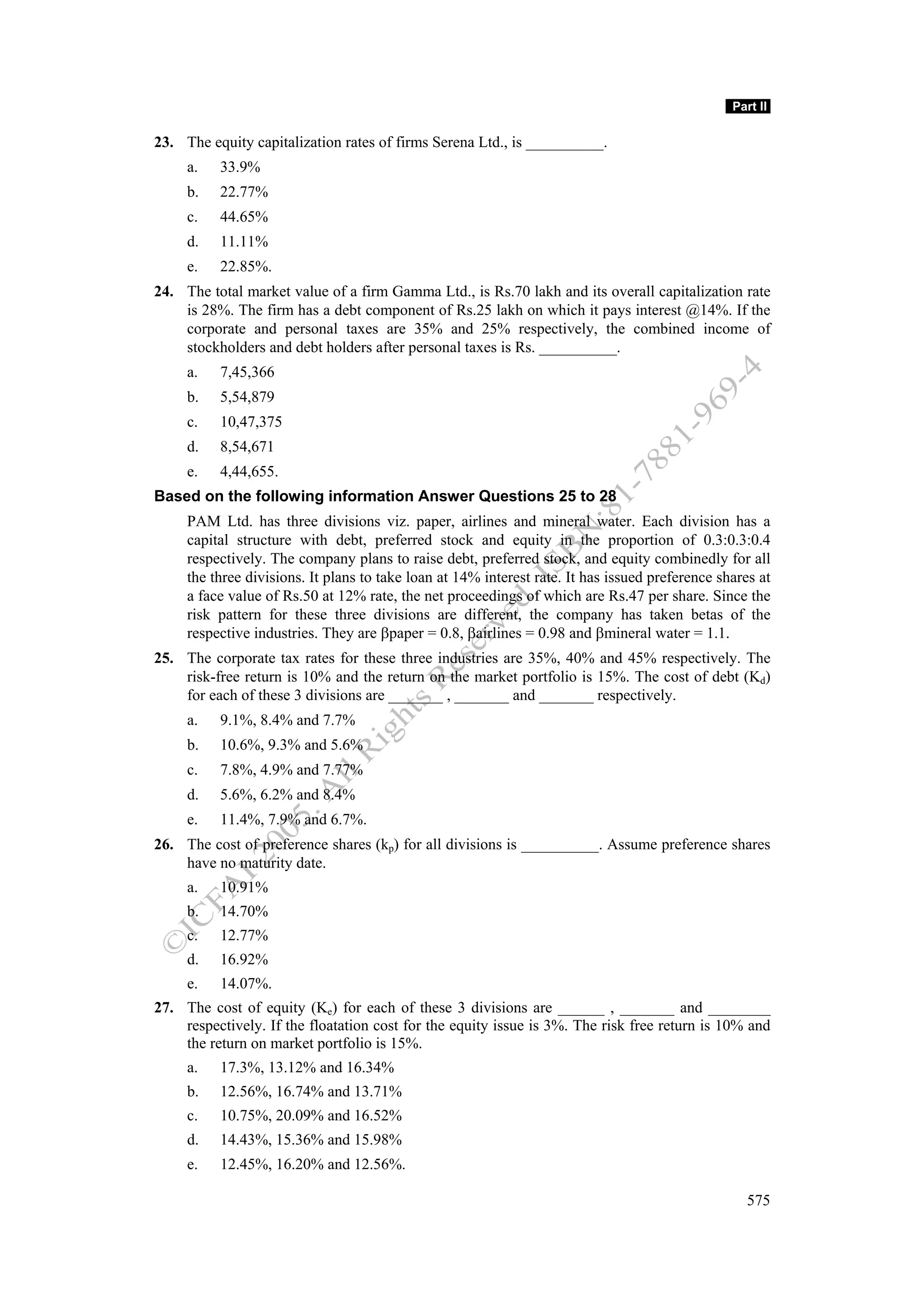 Financial management work book