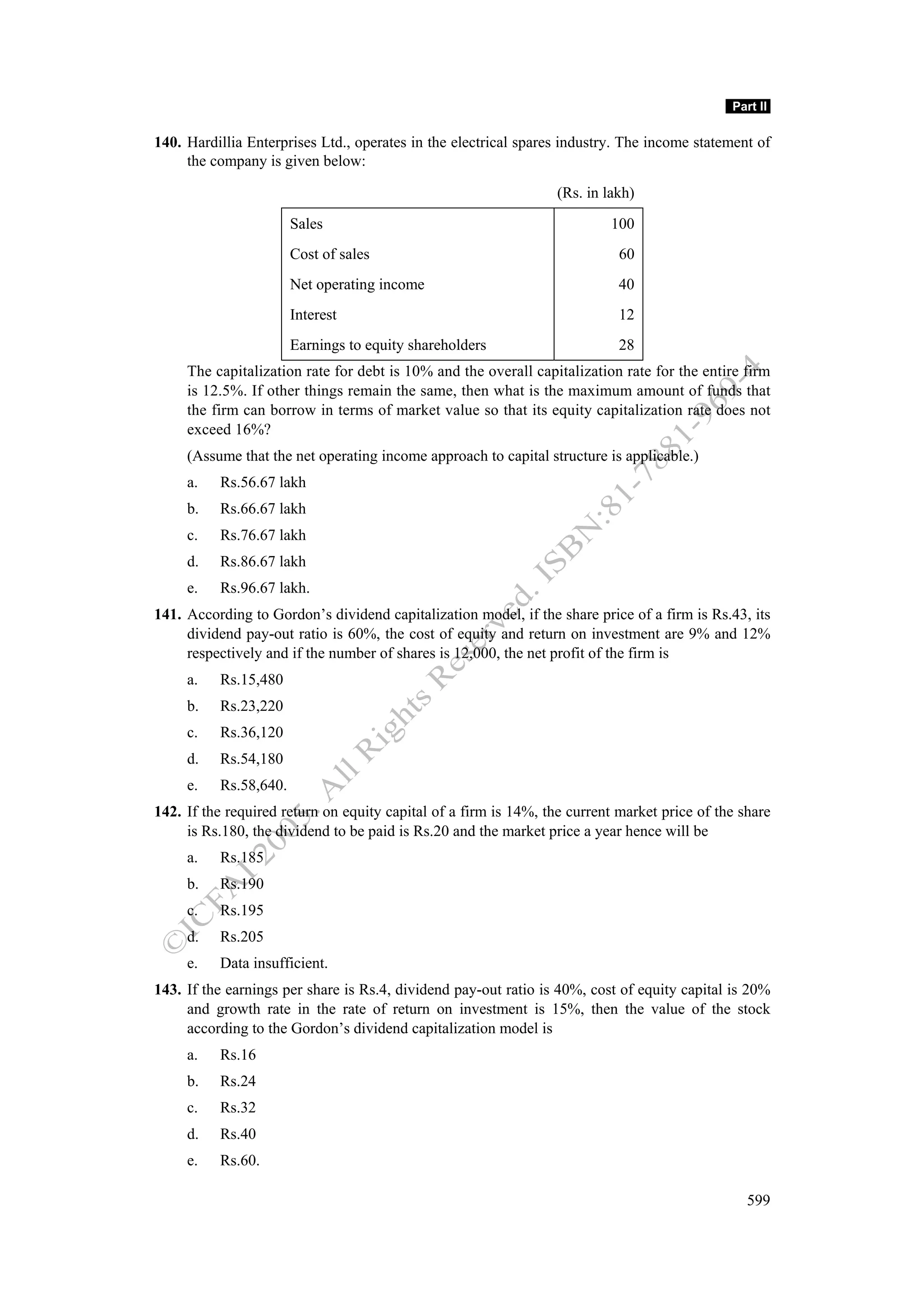 Financial management work book