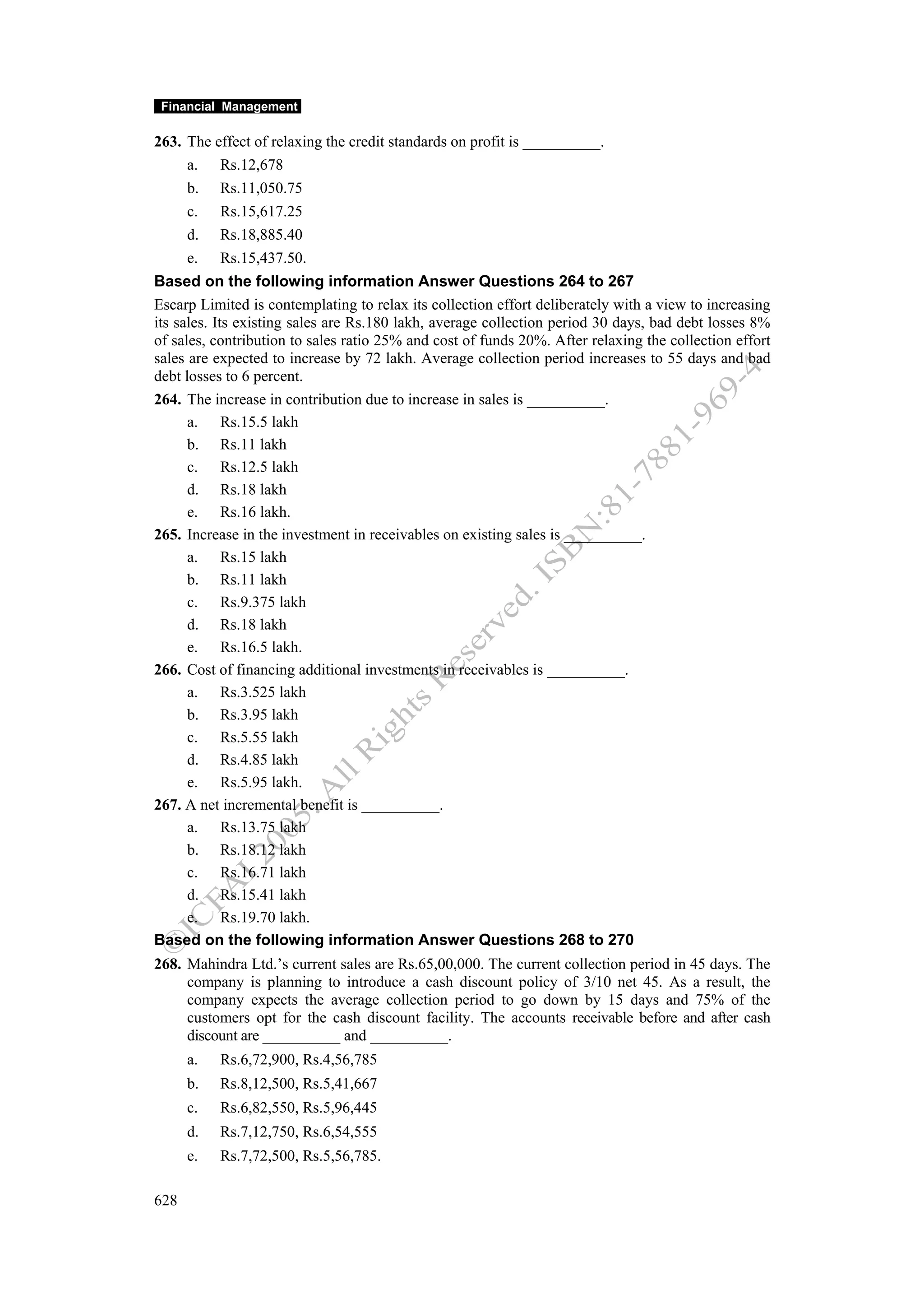 Financial management work book