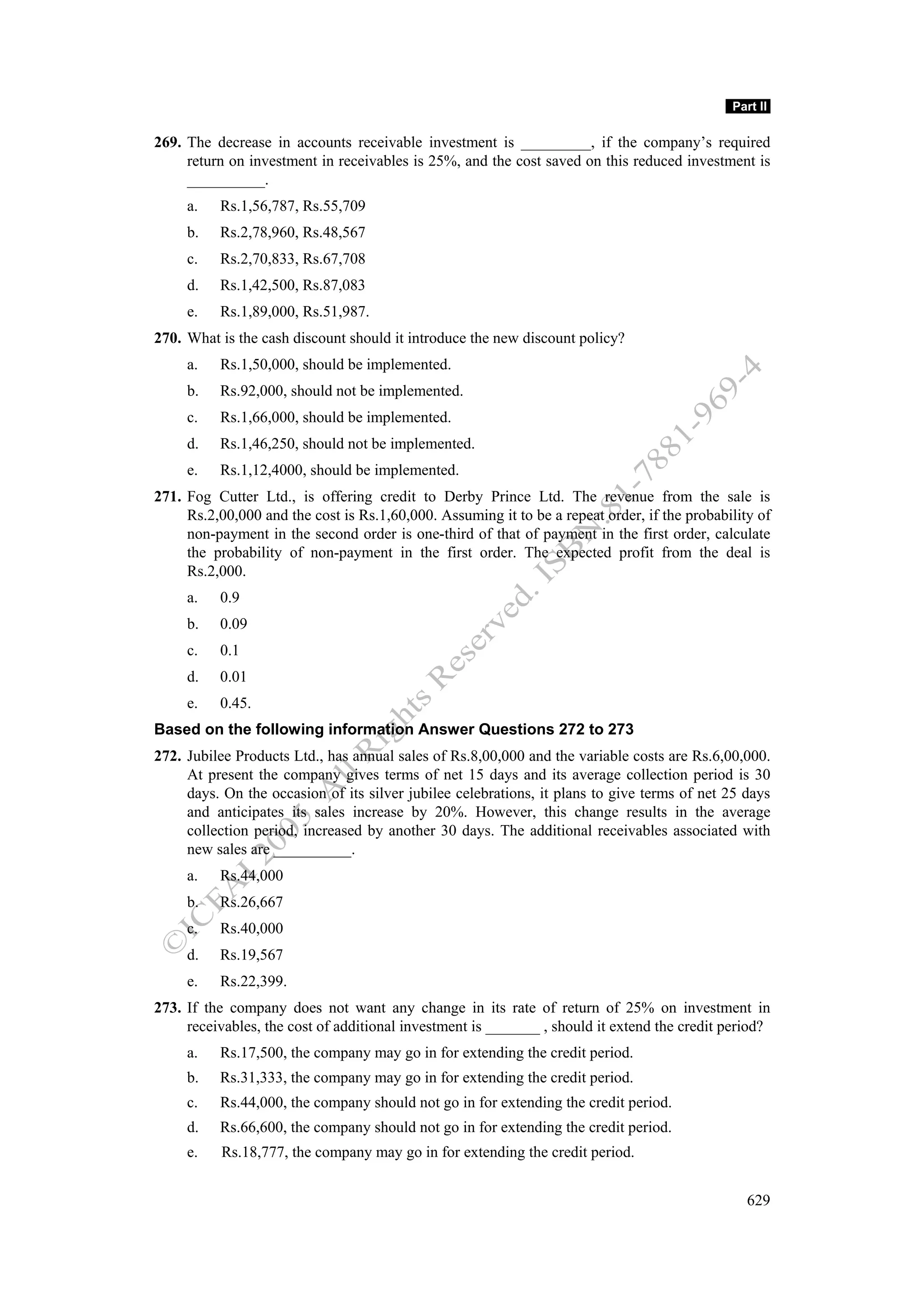 Financial management work book