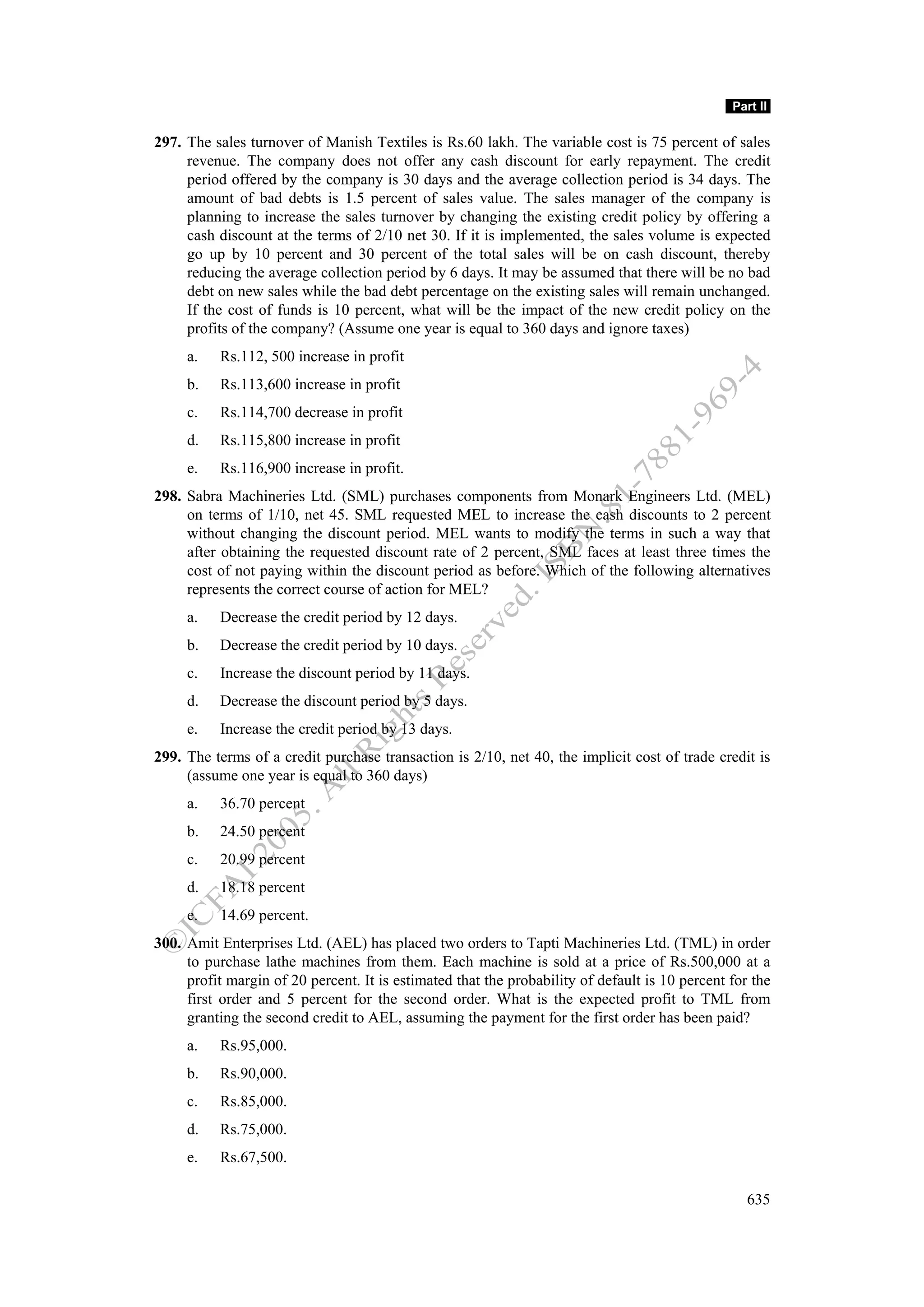 Financial management work book