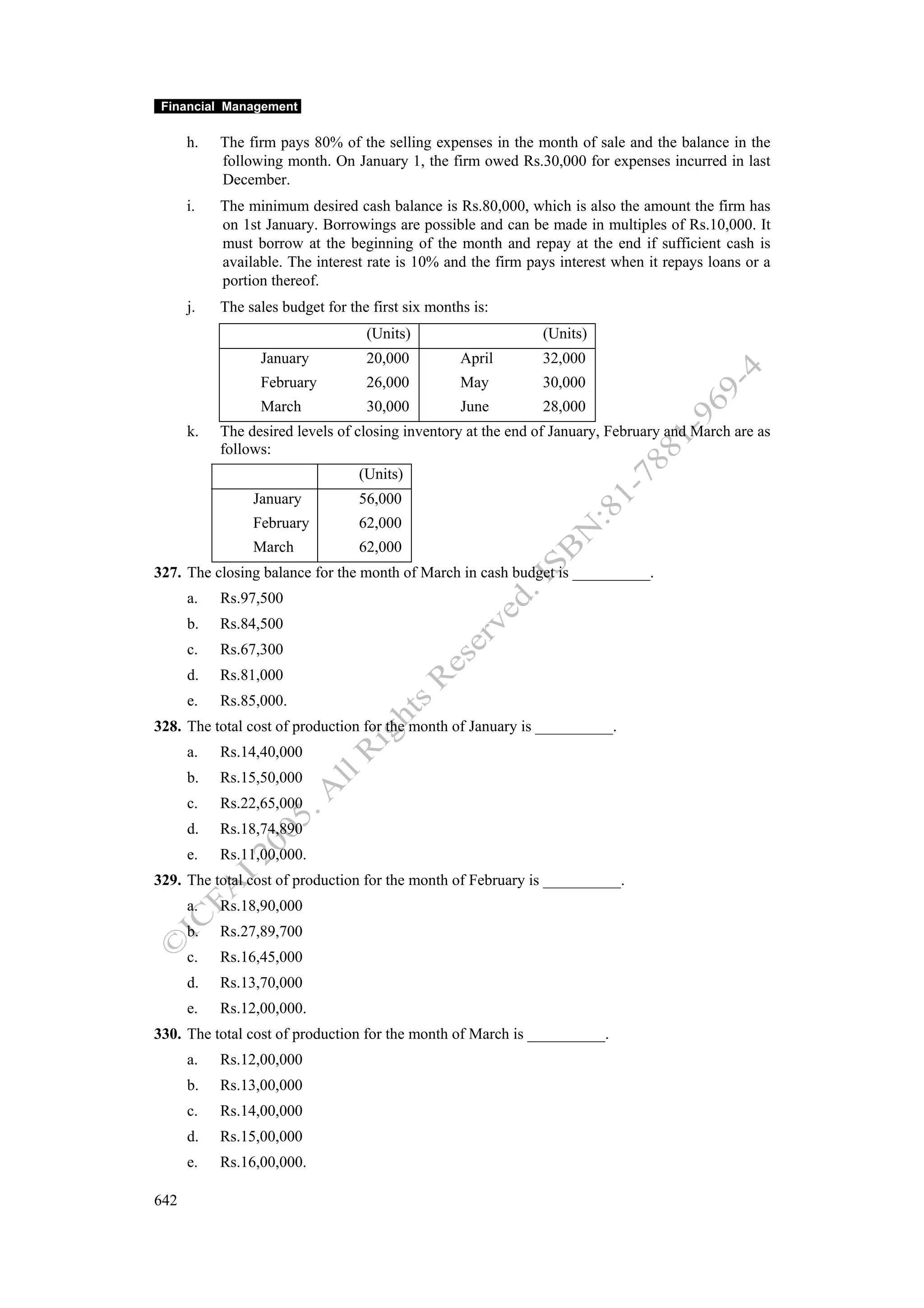 Financial management work book