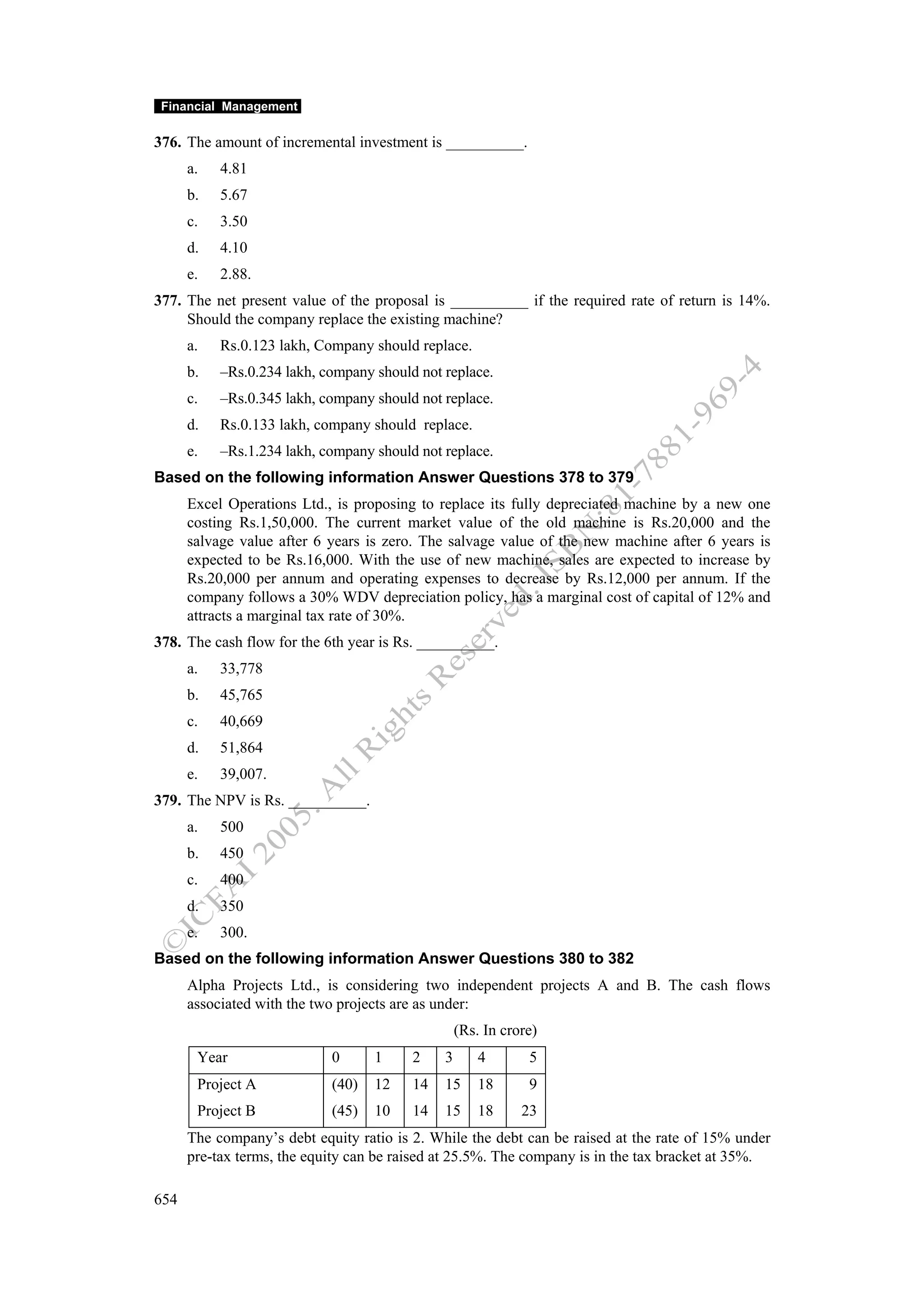 Financial management work book