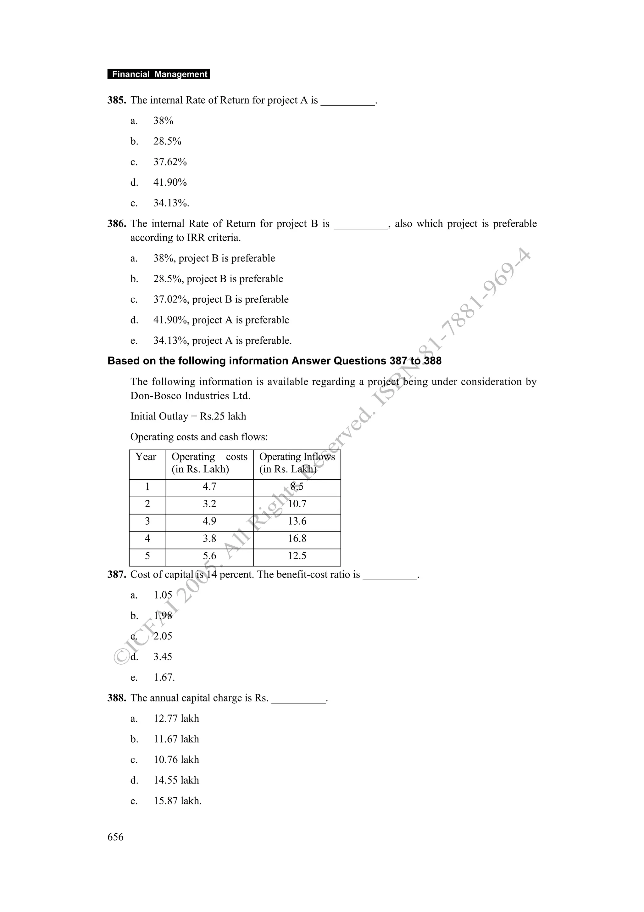 Financial management work book