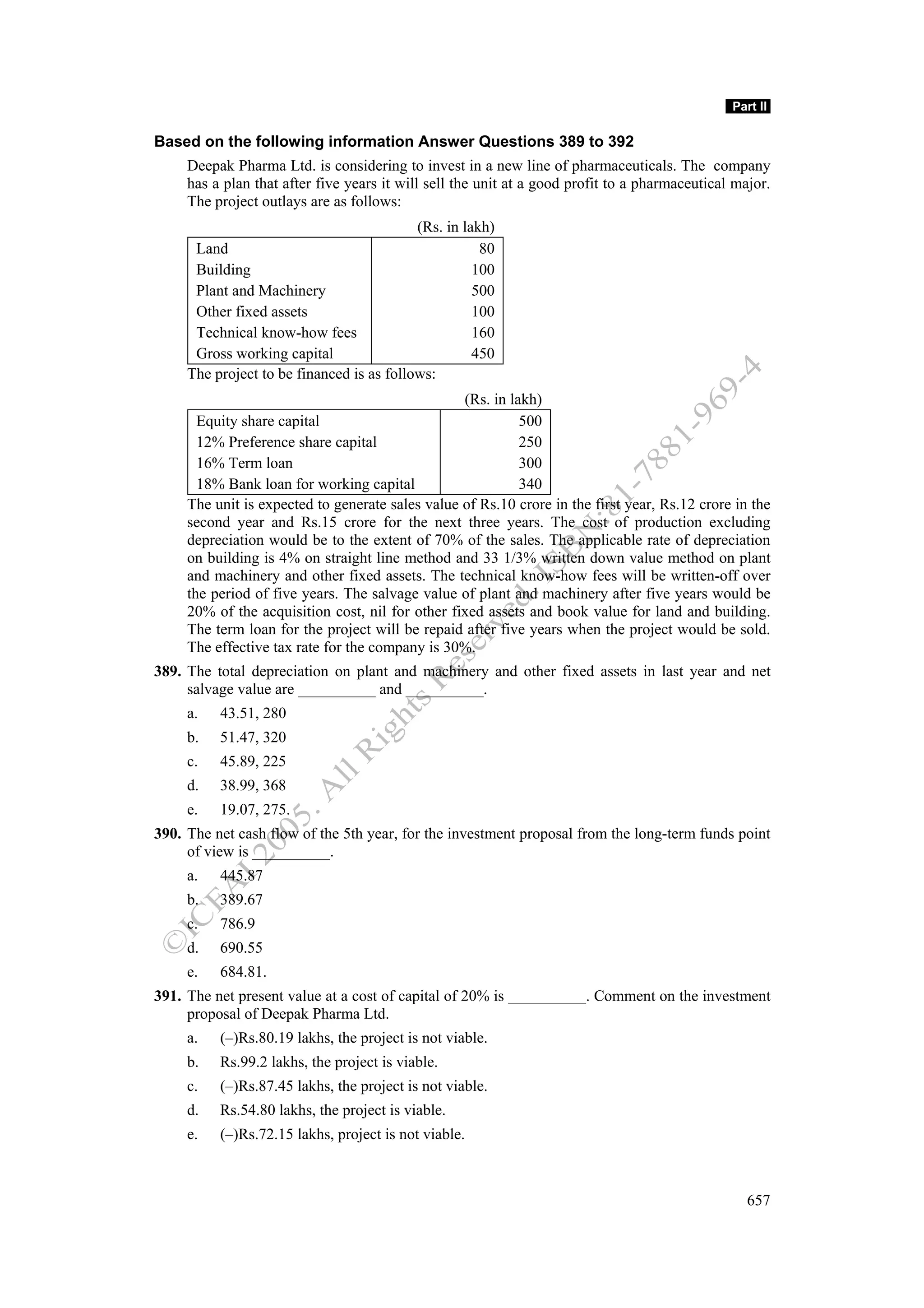 Financial management work book