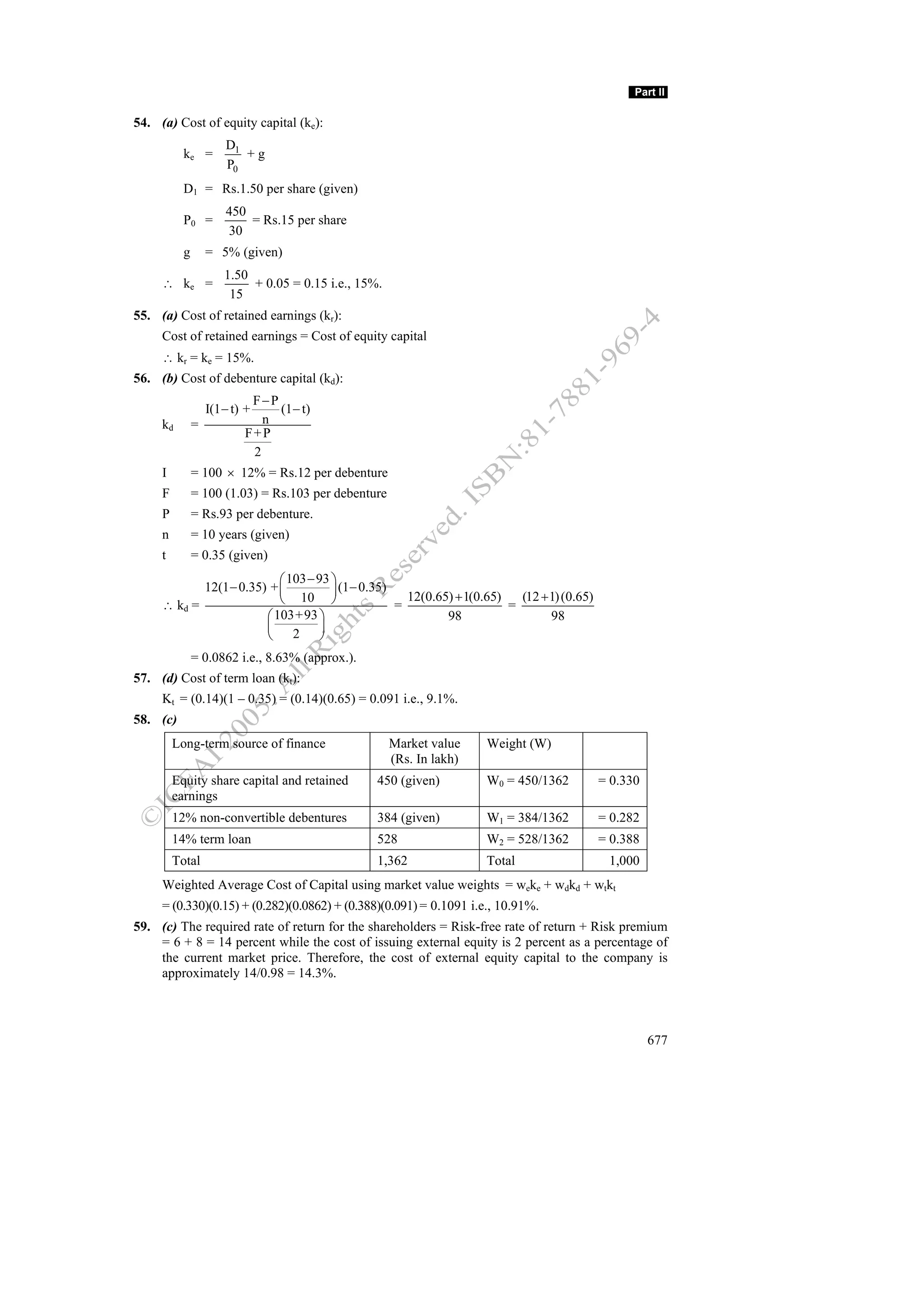 Financial management work book