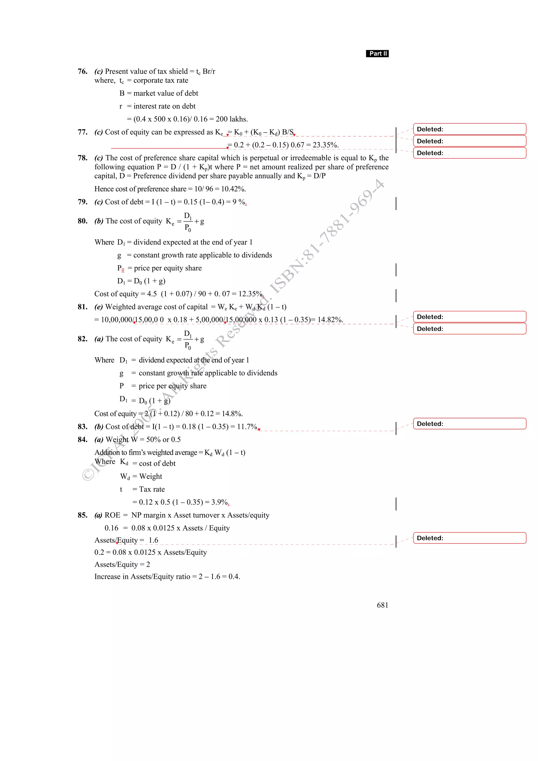 Financial management work book