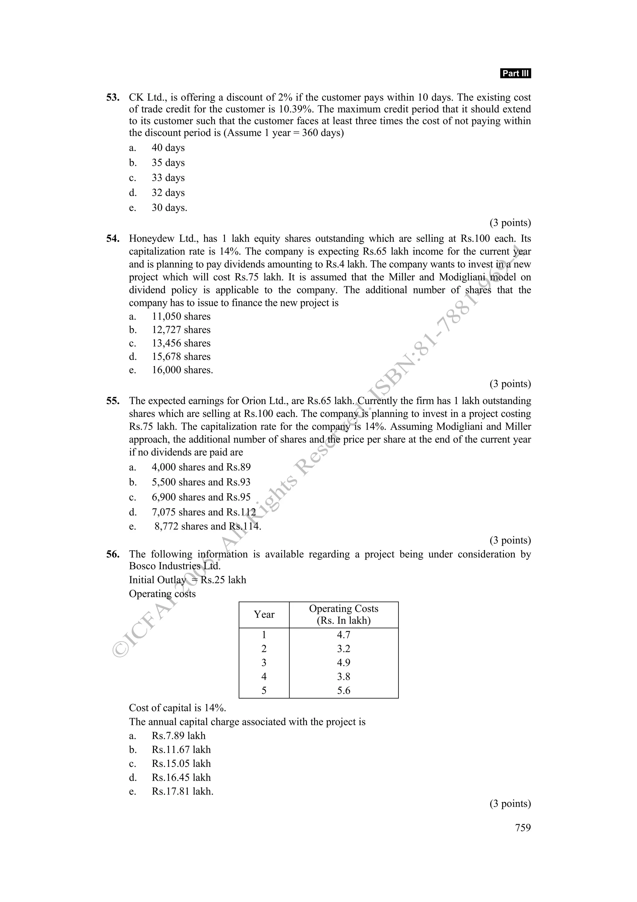 Financial management work book