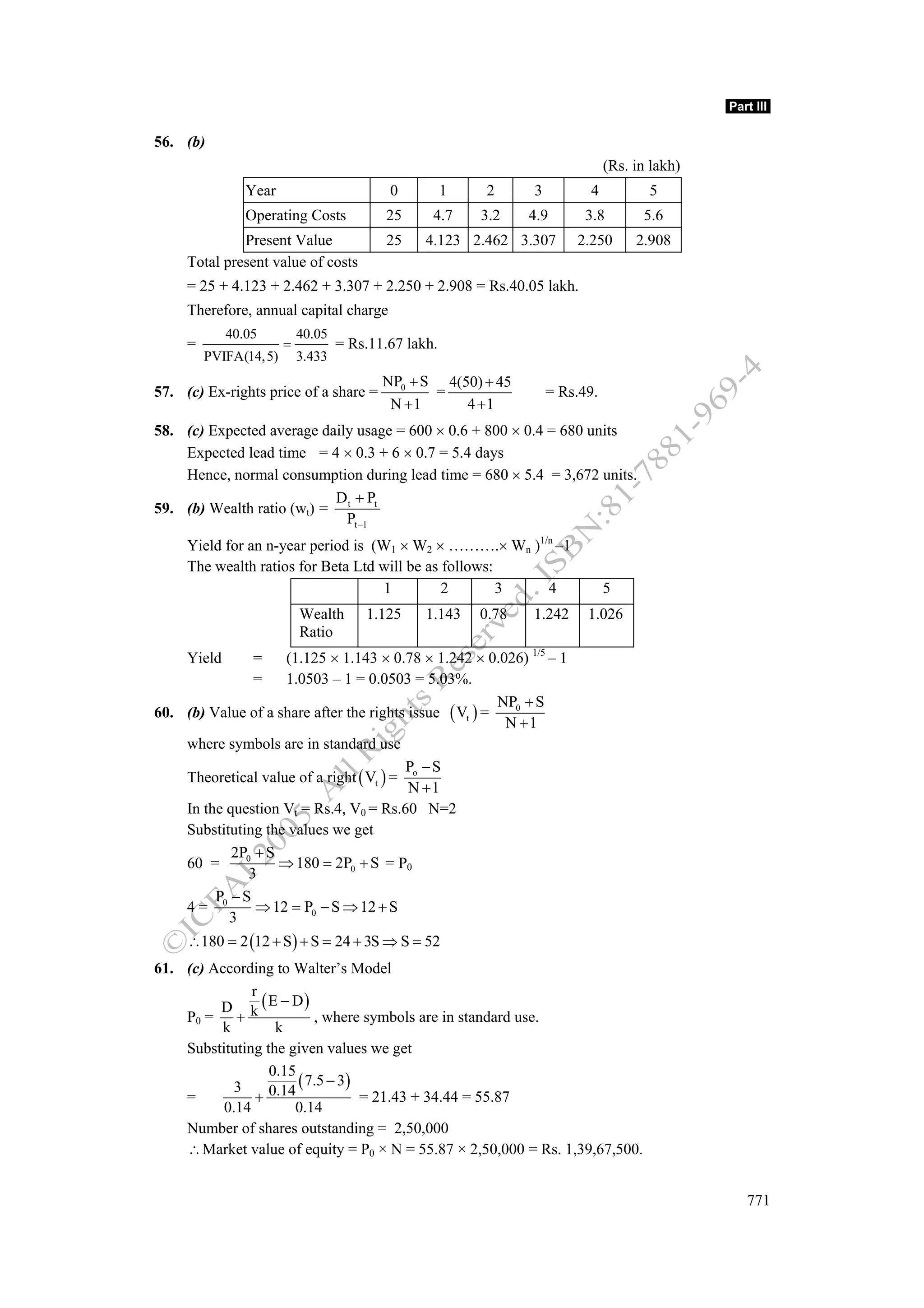 Financial management work book