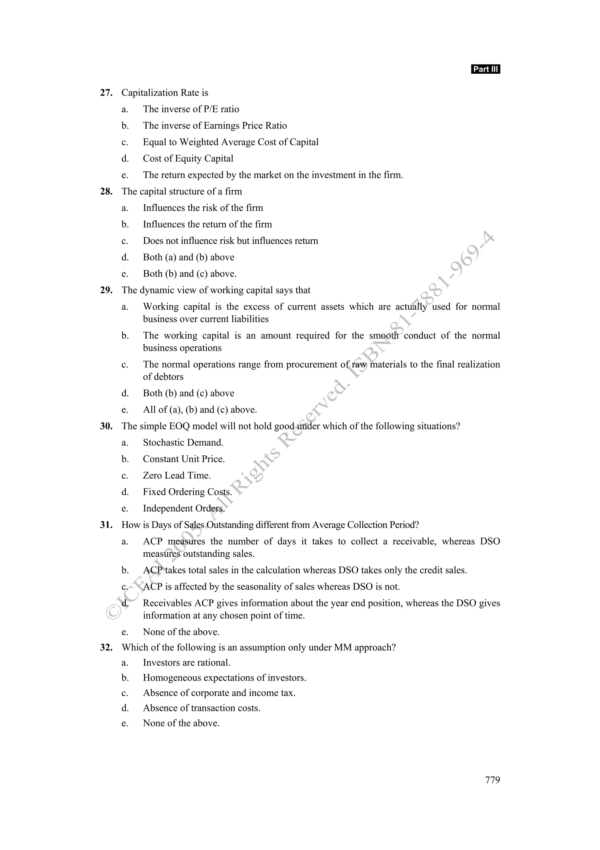 Financial management work book