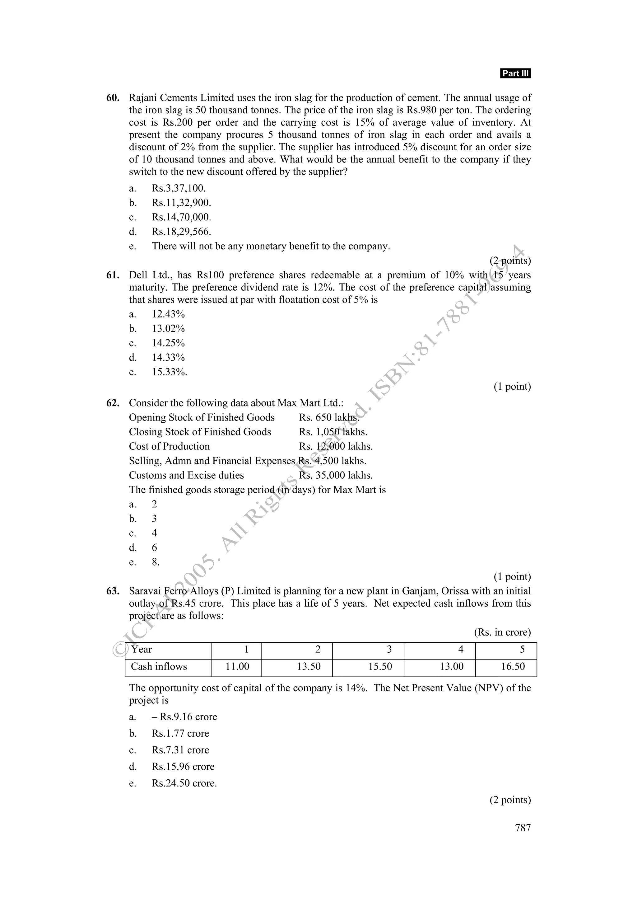 Financial management work book