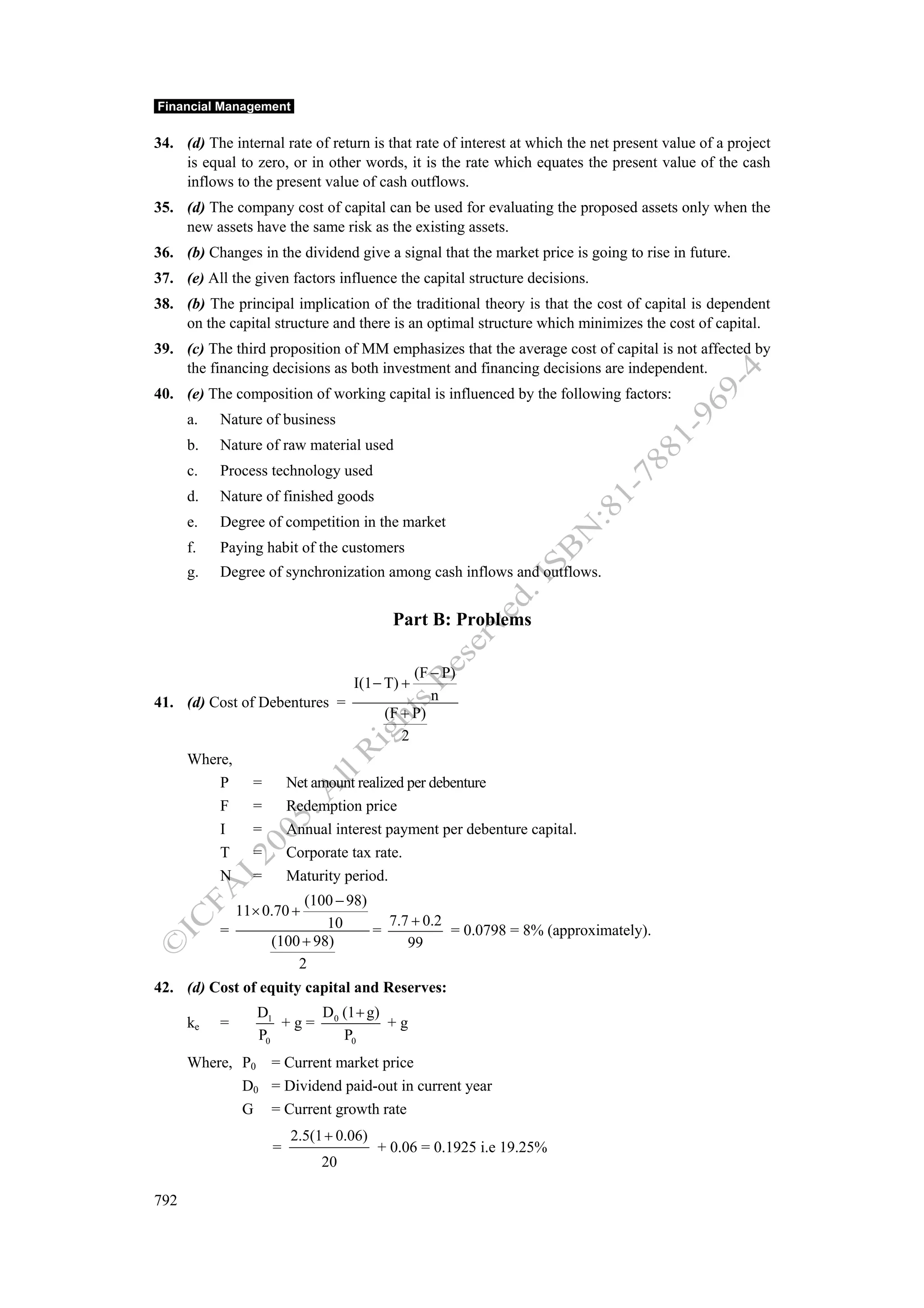 Financial management work book