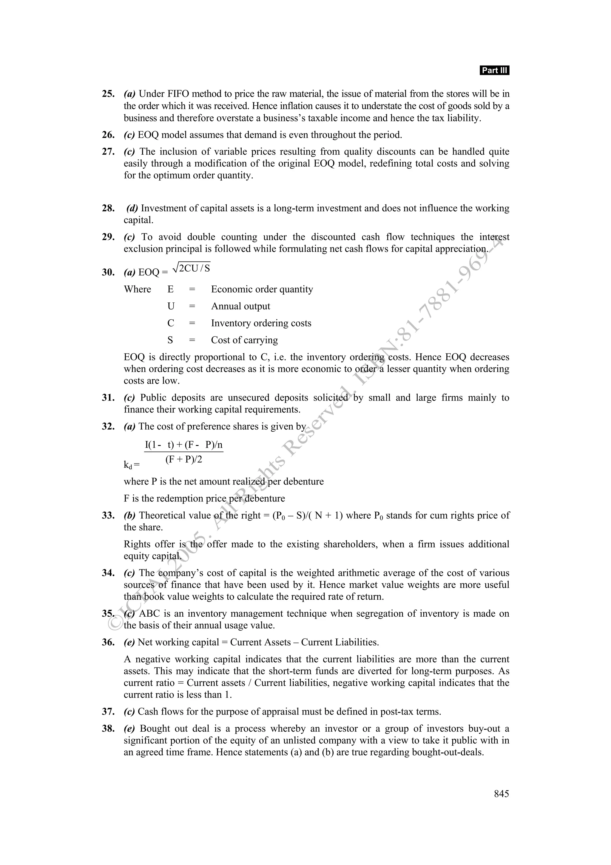 Financial management work book