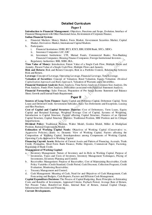 Financial Management Work Book