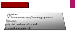 Financial managent
