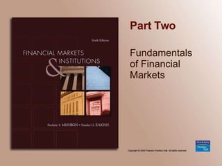 Part Two
Fundamentals
of Financial
Markets
 