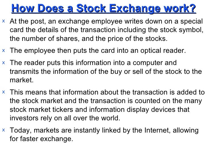 Financial markets. an overview