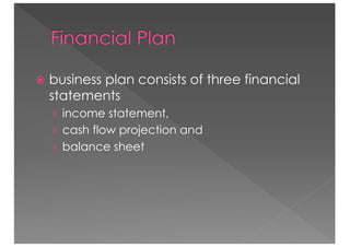 Financial plan and Projection for Entrepreneur | PPT