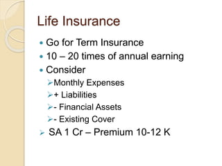 Health Insurance …
 Other Insurance
Accidental Insurance
Critical illness
Travel Insurance
 