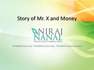 Story of Mr. X and Money

 