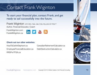 Financial Planning - Helping You Sail Successfully into the Future
