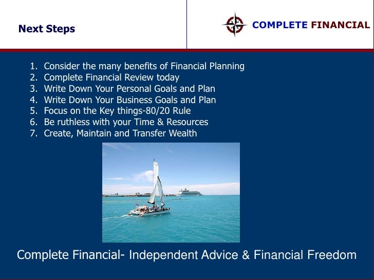 Buying amp financial planning business