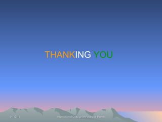 THANK ING   YOU 