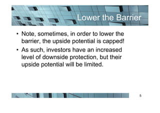 Barrier Note Financial products guide twin win | PDF