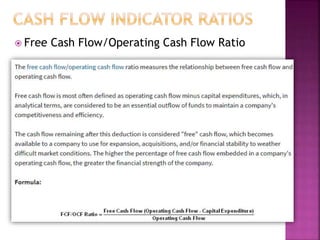  Free Cash Flow/Operating Cash Flow Ratio
 