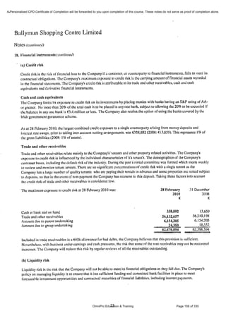 Financial Reporting Refresher