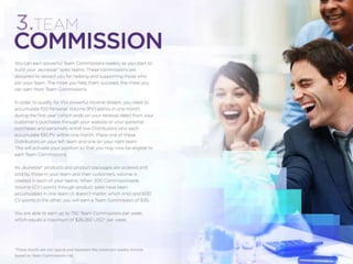 Jeunesse Financial Rewards Plan