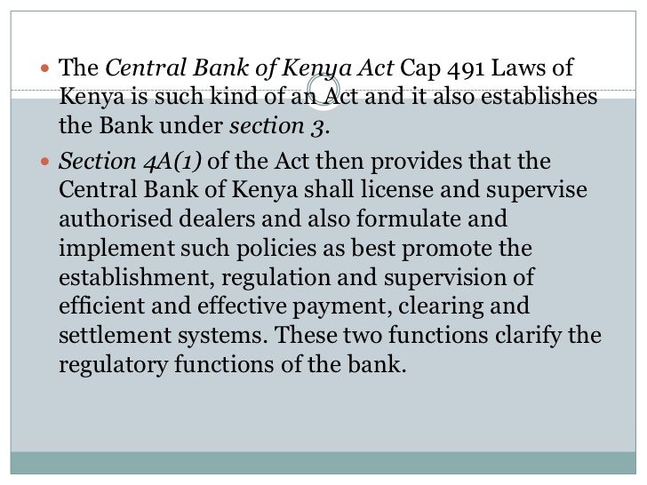 Financial Sector I!   n Kenya - 