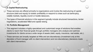 Financial services unit -1 | PPTX