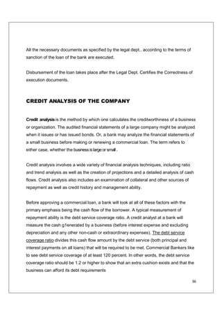 Profund Financing Handout.pdf Financial services for fund based credit facility in the from of cash ...
