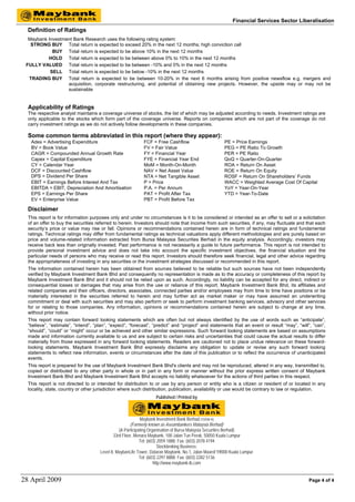 Financial Services Liberalisation