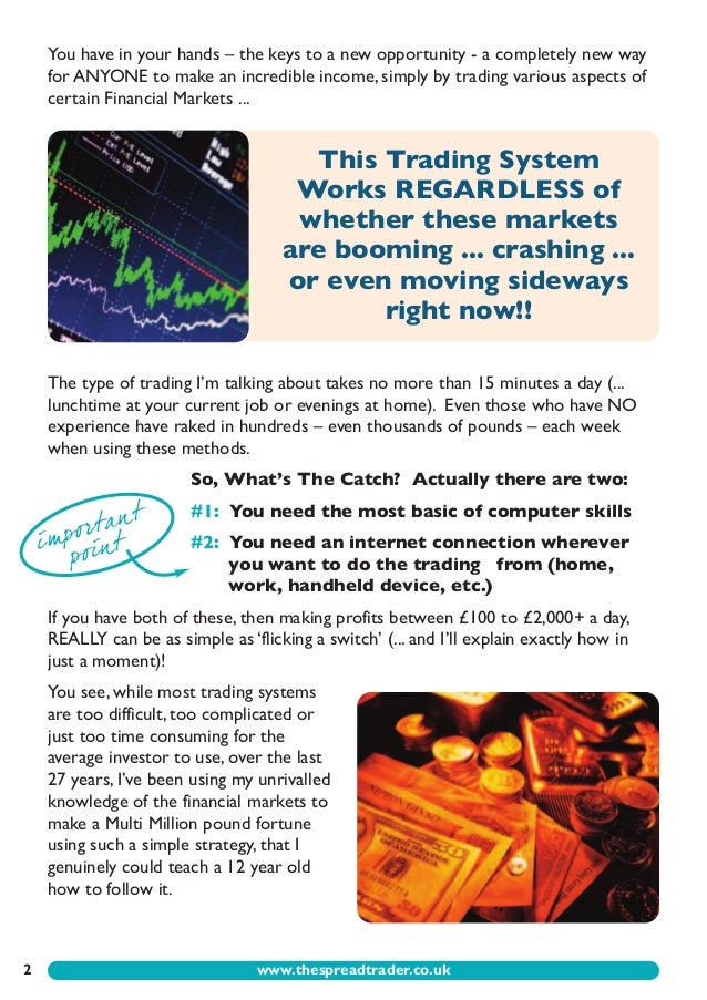 Making Money From Financial Spread Betting Profit from Up and Down Mo…