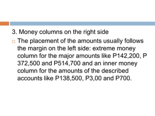 Financial statement | PPTX
