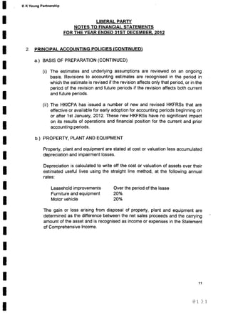 Financial statement (2011 12)