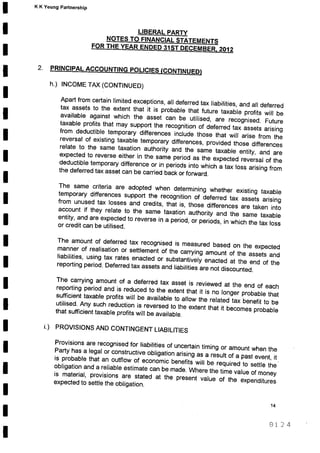 Financial statement (2011 12)