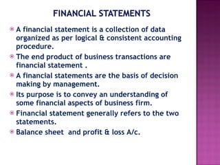 Financial statement analysis | PPT
