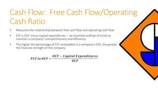 Operating Fcf Financial Statement Analysis | PPTX