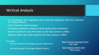Vertical Financial Analysis Example FINANCIAL STATEMENT ANALYSIS.pdf