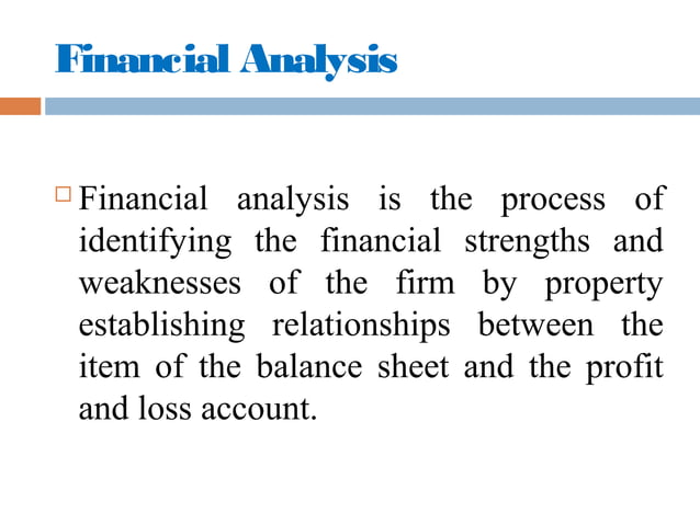 Financial statement analysis types & techniques